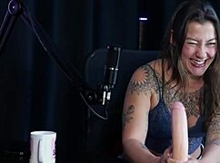 after tinder swing cast flor de damiana sheer red teases blowjob on her lucky pick in sheer lingerie