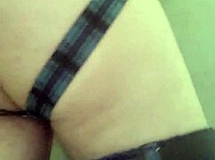 i'm like in the bathroom doing this fetish thing with my underwear on the toilet ya know