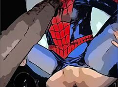 Spider Woman PAWG Grinds Massive BBC in Secret Ride