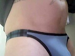 i'm like in the bathroom doing this fetish thing with my underwear on the toilet ya know