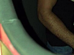 Submissive Brazilian Housewife Fucks Club Waiter as Cuckold Husband Watches Helplessly