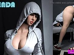 brenda's 162 cm fuck doll silicone tits ready for pounding!