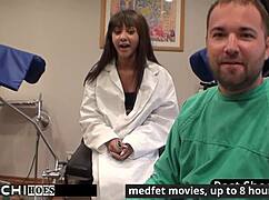 troubled teen eliza shields moans from doc's hitachi vibrator orgasms in tampa hospital