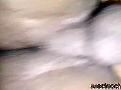 sweetmachine's black pussy machine-fucked to screaming orgasms in homemade update