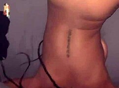 big dick destroying this small 18+ ghetto pussy from behind, damn! 🔥🍑