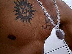 Skinny Brazilian Brunette Fucked in Bathroom Then Dorm by Roommate