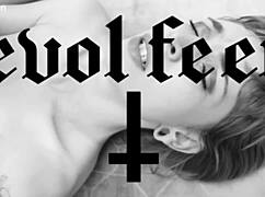 Bound Bisexual Babes Fist Pussy and Deepthroat in Femdom BDSM Orgy
