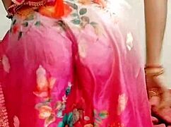 BIG ASS BHABHI SEDUCES WITH DIRTY TALK BENT OVER DOGGY DILDO FUCK HOMEMADE