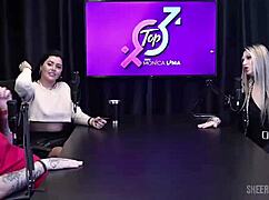 Housewife Monica Lima teases with old Peruvian in steamy bisexual cuckold play