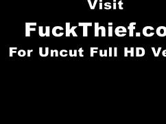 daisy caught stealing begs security guard's cock to slide in her tight teen pussy - fuckthief garage pound!