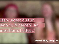 Zoe And Tonja Share Deep Emotional Strapon Kisses Nipple Play