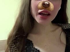 i'm obsessed with juliaveil's stockings bra tiny tits miniskirt twerk panties dance comp
