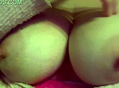 italian milf artemisia love bounces her big juicy natural tits slowly
