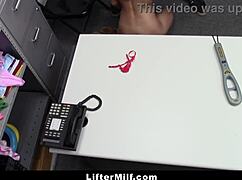 Shoplifter Milf Gets Cavity Search and Huge Cock Punishment!