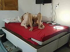 I helped hottie in bathroom then fucked her