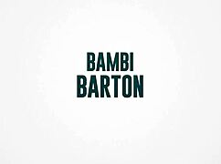bambi barton spied at front door in wild voyeur frenzy