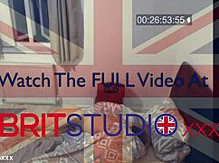 British college teen in lingerie fucks boyfriend hard before creampie finish.