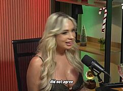 Three Hot Babes Strip Naked in Studio for Toys and Dirty Talk!