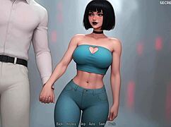 oh man this cute hentai slut's footjob in obsessed lucy 07 3d game has me hooked vngtrash