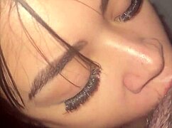 Best homemade teen model gags on huge cock deepthroat swallow