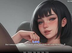 oh man this cute hentai slut's footjob in obsessed lucy 07 3d game has me hooked vngtrash