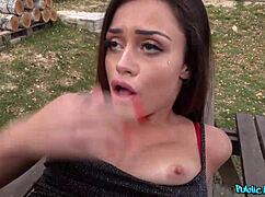 ITALIAN BABE Martina Smeraldi's BIG ASS Bounces on COCK Outdoors Public