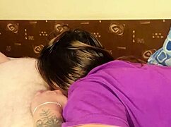 dude this slutty babe pornellia rims my ass so sloppy she craves more man ass licking