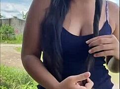 venezuelan babe offers pussy for cash in public outdoor fuck