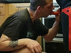 i'm kelly wright peggin mark's ass to mouth in kitchen shower closeup damn wankers