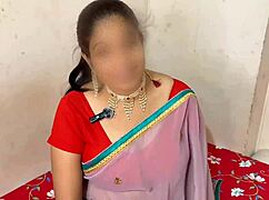 village bhabhi drops pallu teasing devar's huge cock before wild doggystyle pounding in country home