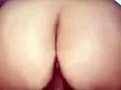 Bbws hairy pussy cums hard on dildo quietly