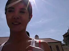 in this hunt4k video the young chick rides the guy's cock right beside her watching cuckold boyfriend