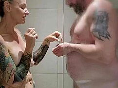 whoa piss shower fun with molly mcsquirts tight milf pussy dripping wet 💦🛁
