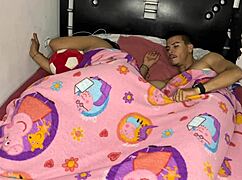 Stepson Shares Bed with Big Ass Stepmom Mia for Hard Sexy Milf Sex