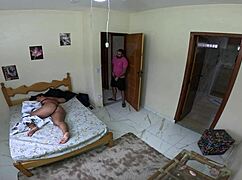 brazilian big tits wife creampied doggystyle by friend's husband in hostel dorm