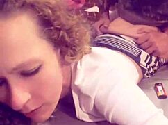 cheating milf wife bred deep in snapchat selfie