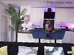 Granny Worships And Rides Massive Black Cock In Hardcore Interracial Frenzy