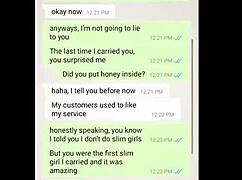 Naija oscro's webcam chat takes an unexpected intimate turn