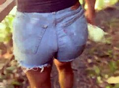 Peruvian redhead gulps stranger semen deep in jungle part 1