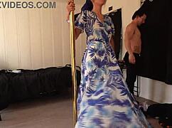 naughty latina girlfriend aubry babcock rides cock romantically with cumshots 😍💦