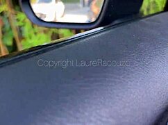 Wanna watch me deepthroat suck my taxi driver's cock in public car and swallow cum?