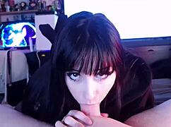 big step sis curves bent over doggystyle begs cock for phone back curvy tits bounce tight pussy