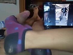 my feet and mouth open the door to my solo anal pleasure for you