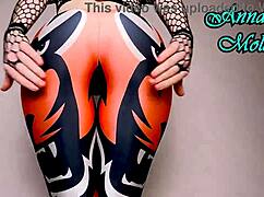 ever seen a pawg in spandex get her fat ass spanked before riding dildo hard??