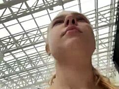 fucking in public close up with shaved pussy