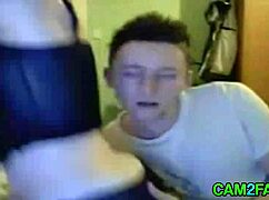 socute blonde webcam show turns explicit
