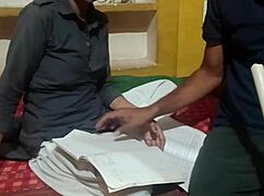 Teacher chains college girl and fucks her with cucumber