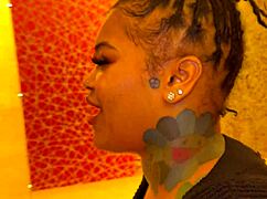 Thick red bone creamislife from chicago visits vegas seeking better dick