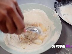ebony stepmom cures my virginity on birthday