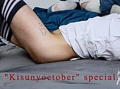 kisunyoctober fingers ass in missionary spooning
